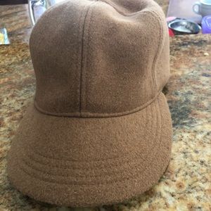 Wool baseball cap 50 percent wool see tag.